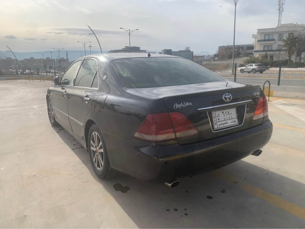 شاهینەی مووس ٢٠٠٥  ڕۆیاڵ
 گەورە بە گەورە 
سلاید 
کوشن و سوکان کارەبا
ساردوو گەرم مەزبووت
٣ دوگمە 
٣ پەردە 
٤ دەبڵی تازە 
٤ تایەیەی تازە 
لەسەر ساخی بۆیاخ کراوە
بە شەرتی   دەعم و  لێدراوی 
بە شەرتی کەڤەر گۆڕاو 
ڕۆن و هایدرۆلیک و سیوەیلی تازە گۆڕاوە 
ماڵی عایلەیە 
*********** 
٥٤ گەڵاو معامەلە السليمانية, العراق
