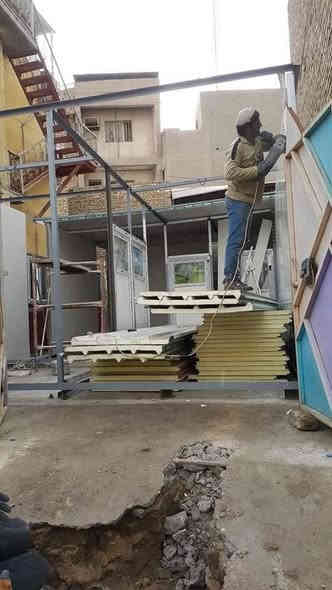 حداده عامة سقائف سطوح وكراجات ***********
