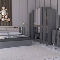 ٥ قطع • سرير ١٨٠×٢٠٠ • معمل اصلي