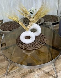 طبلات ١+٣ • ميز تلفزيون • ميز وكراسي ٤