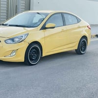 للبيع اكسنت ٢٠١٢ خليجي محرك ١٦٠٠ جاهزة مكينه وكير وتبريد مصفرة هيئة وغ...