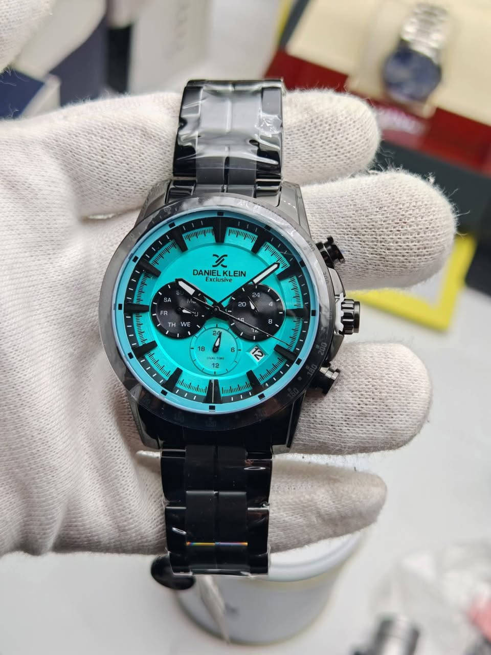 مزاااااااااد مزاااااااااد 
لدينا لكم اليوم مزاد جديد لساعه قمة بالجمال والاناقه الساعه دانيال كلاين وكاله موديل 25 كامله المرفقات مع الظمان سنه كامله 

يبدا المزاد الان وينتهي غدا في نفس الوقت 

فتحة باب الساعه 35دولار واقل رفعه 5دولار 

الساعه بطاريه
كرونكراف
سناتر شغاله
منفذ شهري
قطر 45
عقارب لامينوس 
البدن ستانلس ستيل
مضادة للماء 50متر
تاتي كامله المرفقات مع الظمان سنه كامله 
يوجد توصيل لجميع محافظات العراق


**إذا كنت صاحب هذا الإعلان وتريد حذفه لأي سبب، رجاءا أرسل رسالة إلى الدعم الفني**