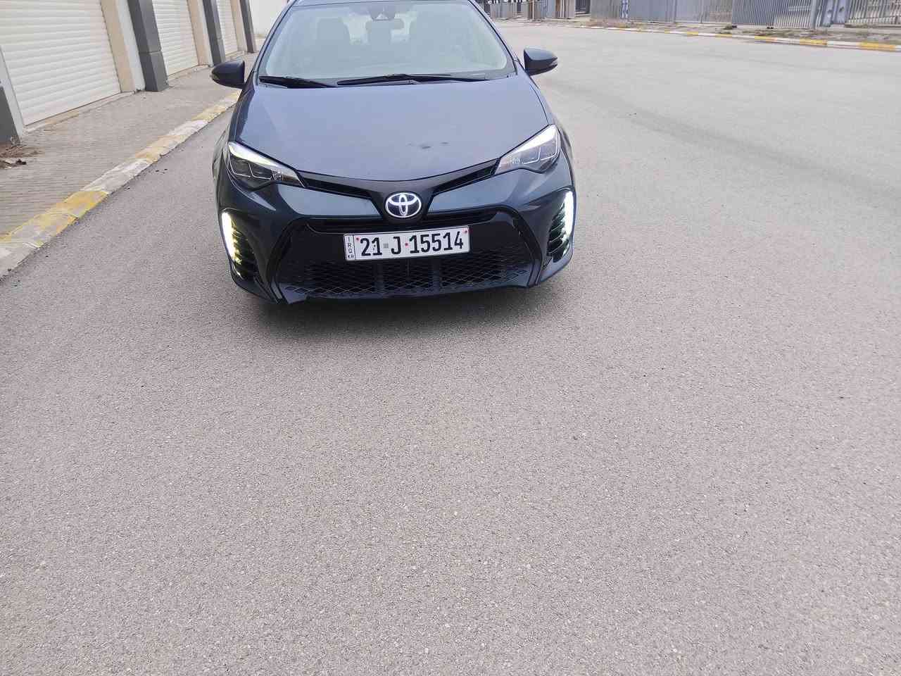 نوع السياره  تويوتا كورلا
موديل 2017
مواصفات  SEفول
فتحه بصمه سلايد كوشن جلد 
شفتات ستيرن
السونر مرفق وكاله تحويل بشرط
سنويه رقم كله جديد سليمانيه كير محرك وضع الشركه 
السعر126$ بي مجال 
العنوان السليمانية 
اللاستفسار ***********
