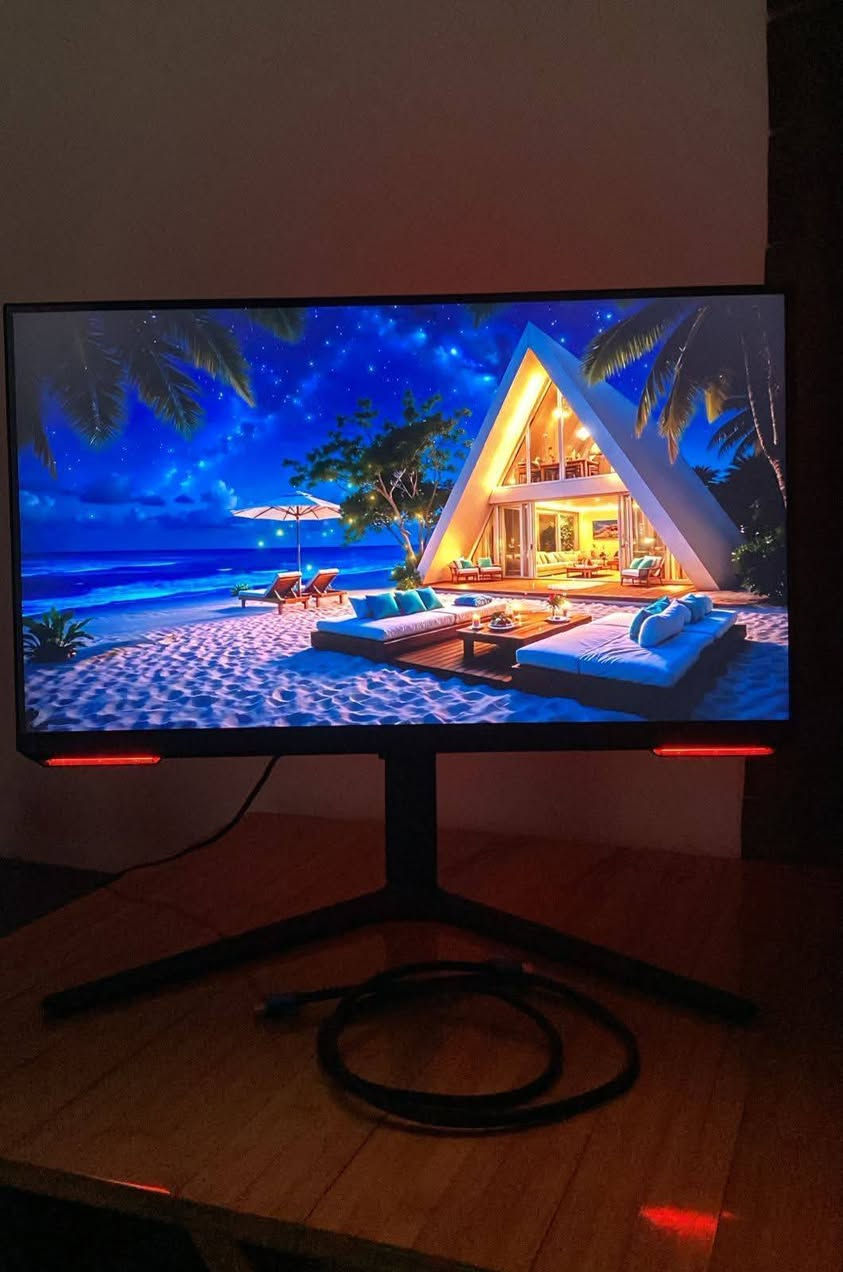 Samsung Odyssey G7 28” Gaming Monitor
• شاشة 28 إنج
• دقة 4K UHD (3840×2160)
• معدل تحديث 144Hz
• زمن استجابة 1ms
• نوع البانل IPS
• دعم HDMI 2.1
• دعم DisplayPort 1.4
• يدعم HDR400
• يدعم G-Sync / FreeSync Premium Pro
• مناسب للبلايستيشن 5 والـ Xbox والـ PC
• منفذين HDMI + USB Hub
• شاشة نظيفة جدًا، بدون مشاكل أو بيكسلات ميتة
نسبة النضافه ميه بالميه

السعر : ٤٥٠ الف


**إذا كنت صاحب هذا الإعلان وتريد حذفه لأي سبب، رجاءا أرسل رسالة إلى الدعم الفني**