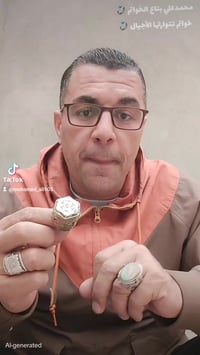 المنصور • خاتم تحصين • فضة عيار٩٢٥