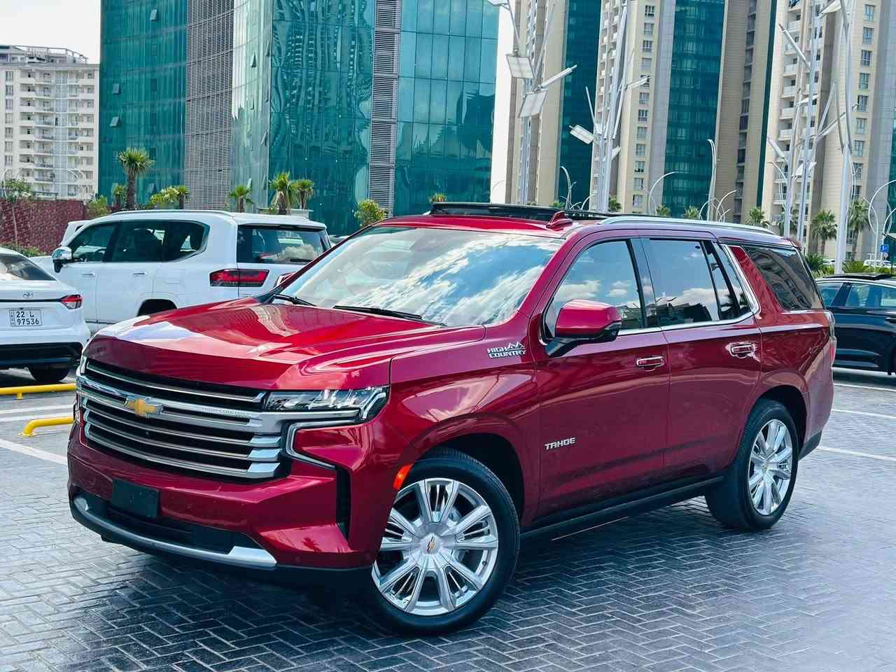 تاهو High country الموديل 2024 
المحرك 6200 فول فول مواصفات خاص
محرك 8 سلندر 

🟩 السعر  _  525 ورقة 
                   
 تخم تايرات و ويل بيلادي 
سيارة جديدة جدا وارد امريكي 
كلين تايتل ✅☑️✅
بدون ايرباك و صبغ و بارد و شخوط 
عداد المسافة   2   ألف  مايل فقط 
مابيها أي مصرف 
1- الفتحة بانوراما 
2- خمسة كاميرات +كامرةسحب عربانة 
3- رادارات امامية وخلفية وجانبية 
4- جكات ( صعود ونزول السياره )
5-  داخل جلد   
6- كوشنات تدفئة و تبريد وكهرباء
7- شاشات  الكترونيه
8- جميع الابواب بصمات 
9- شحن لاسلكي 
10- هوك سحب كهرباء 
12- داتاشو
داخل السياره عسلي بلادي
بعد بي هواي مواصفات 
☎️ للاتصال ☎️***********☎️***********
مكان السياره اربيل (معرض اربيل كارس )
