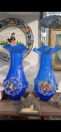 زوج مزهريات مورانو صيني أسواق مركزية لوك البيع العنوان المحل بغداد الم...