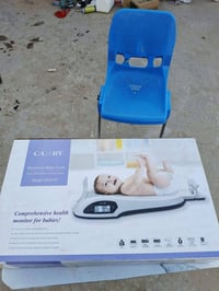 جهاز ميزان اطفال جديد ممفتوح اخذناه ب 150  وطبيب الاطفال الحمدلله ماعد...