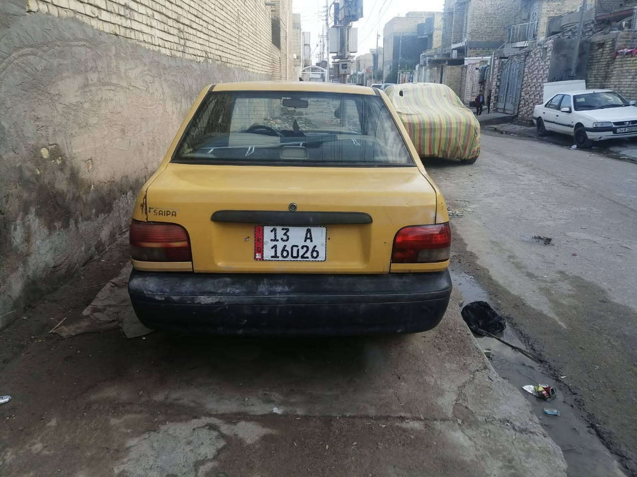 سايبه موديل 12 بعدها بلاد براكيت وشواصي كلها بلاد مامشتغله تكسي رقم جديد مامطلوبه اي  بالعمارة سعرها 25وبيها مجال الاتصال على الرقم ‏‪***********‬‏
