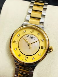 ساعة كولبر جنيف ( KOLBER )نسائي    سويسري اصلي طلاء ذهب ( مينه صدف )  ...