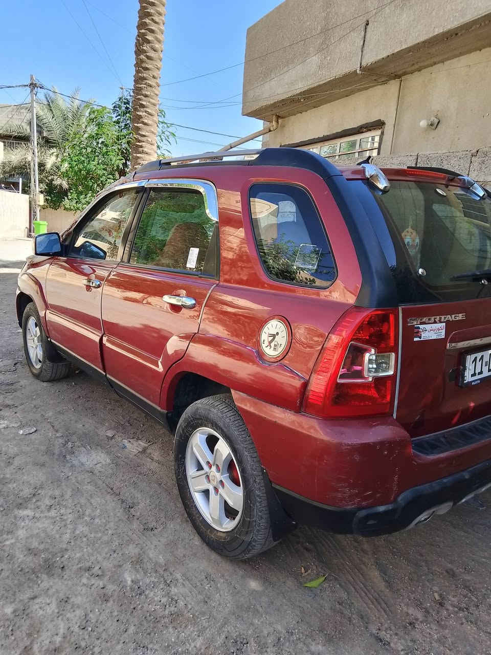 السلام عليكم 
كيه سبورتج 
موديل2009
للبيع 
***********
السعر 120وبيه مجال بسيط
