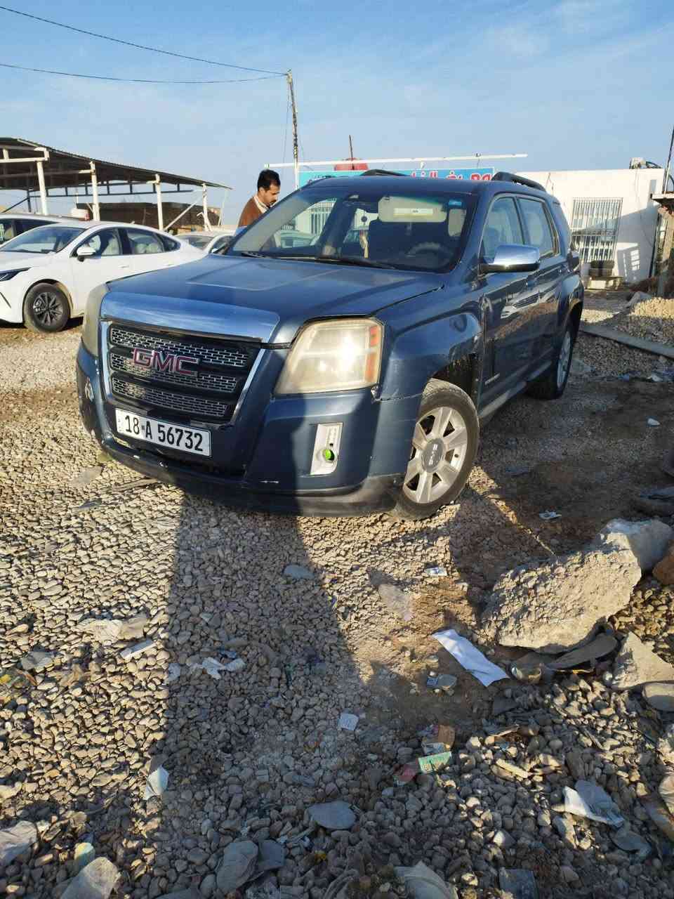 السلام عليكم 
       للبيع GMC TERRAIN 2012 

مواصفات: 
شاشة
 تحكمات استيرن جهتين
 مثبت سرعة 
تبريد قطعه وحدة 
تدفئة بالكشنات
 بانوراما
 اربع جامات اوتو 
كشن السائق اوتو
  كامرة خلفيه 
مكينة اربعة سلندر 2400 مبدلبيها فقط كازكيت اي تبديل او فتح غير كازكيت مابيها 
حساس امان كشن الصدر بلوتوث مكالمات حدادية امامية بي ترتيب بسيط كلش حدادية خلفية نظيفة حيل
تخم تاير جديد 
باتري جديد 
 ترايك وين ما تريد السيارة رقمها بابل¹⁸ انكليزي بأسمي السيارة


**إذا كنت صاحب هذا الإعلان وتريد حذفه لأي سبب، رجاءا أرسل رسالة إلى الدعم الفني**