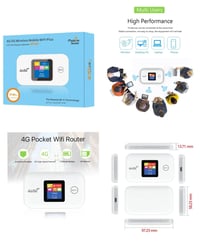 راوتر متنقل 4G/5G • يدعم ١٠ أجهزة • الموصل حي الميثاق