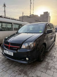 دوج كرفان 2019 فئه  SXT وارد امريكي حادثهه جاملغ صفحه اليسره والبنيد ف...