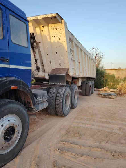 للبيع  موديل 2007 عربانه جديده ومكفوله من كلشي شرط تشتغل عل الزفت. ذرعه 33 متر. بل الكبان اخف من العلم . كاعيه نظام مايلر.
***********
