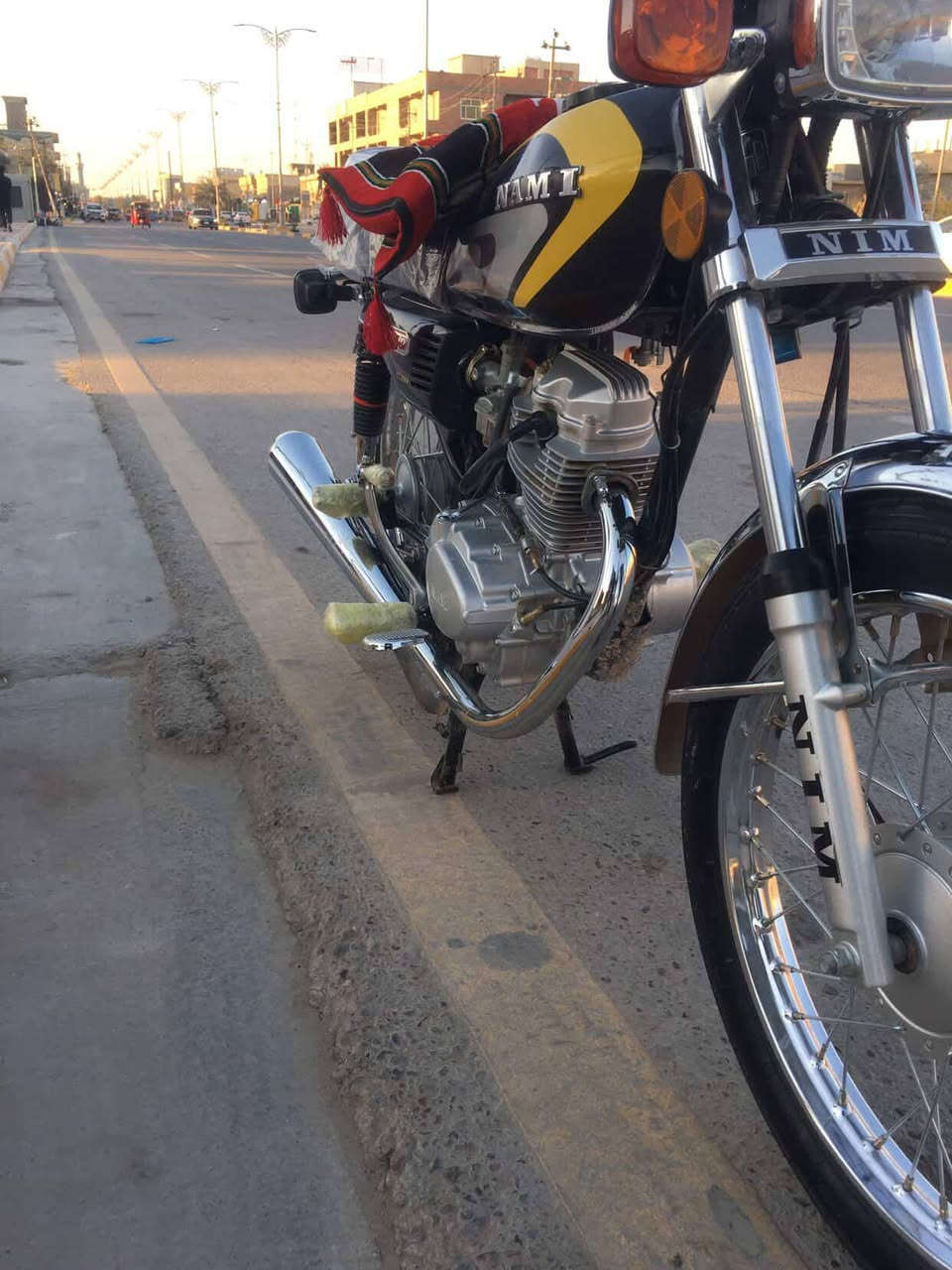 دراجه نامه امتياز مديل 2025للبيع نضيفه برغي مامفتوح اوراق اسكنر بأسمي مكاني كربلاء الحر للاستفسار ***********سعر 700قفل
