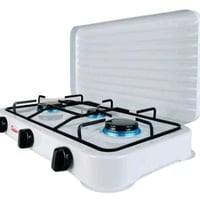 طباخ غاز ٣ عيون • ستانلس ستيل • توصيل مجاني