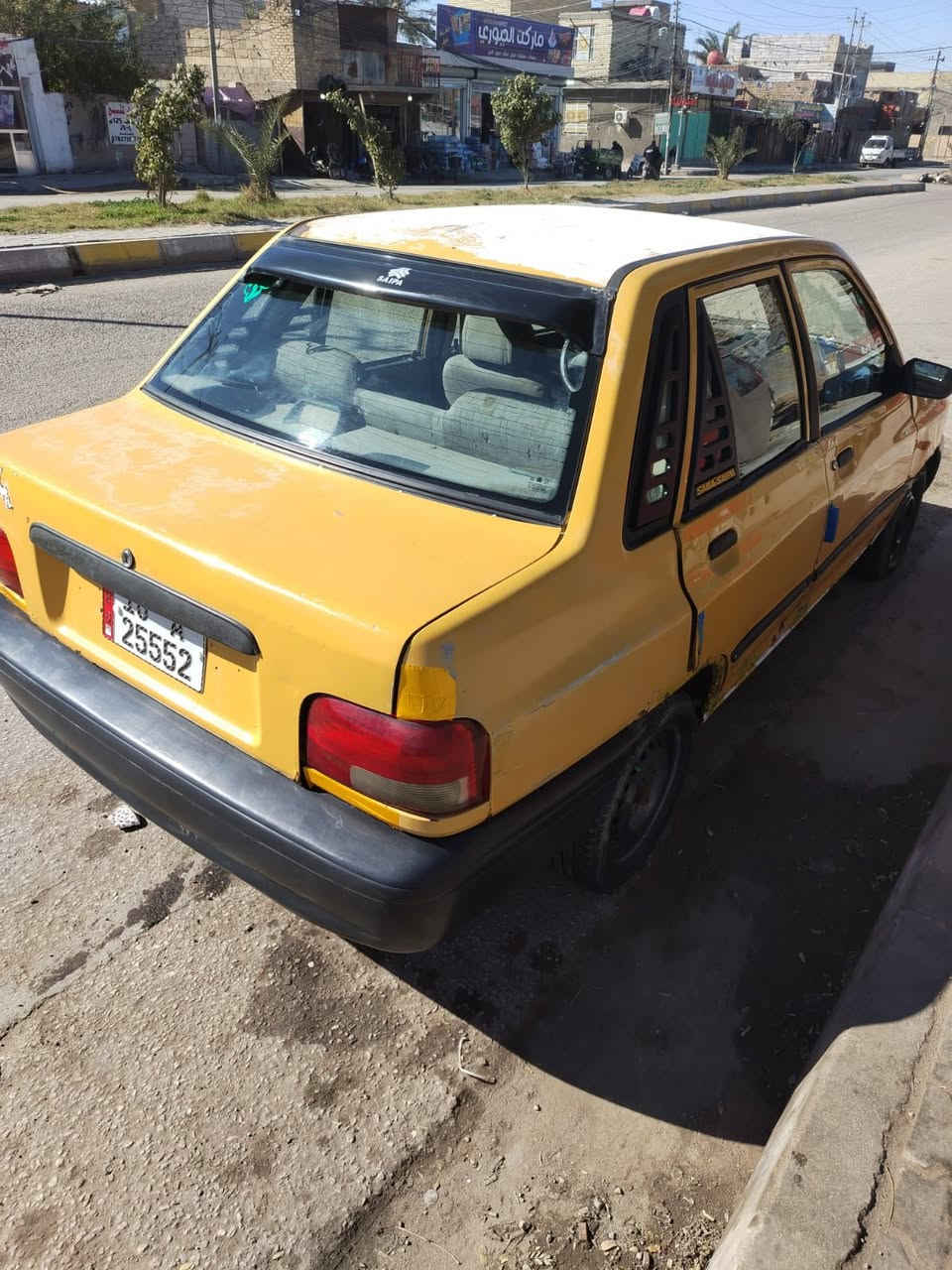 سلام عليكم
سايبا مديل 11 دشبول نفخ 
رقم بابل انكليزي دولي 
مصفره هيئه وغرامات  
تحويل مباشر 
كير حداديه كفاله بشرط 
 تخم تاير تدفئه تبريد شغال نقص فقط غاز 
محرك بدايه خيط بخار
مكاني كربلاء السعر 23 وبي مجال 
رقمي ***********
