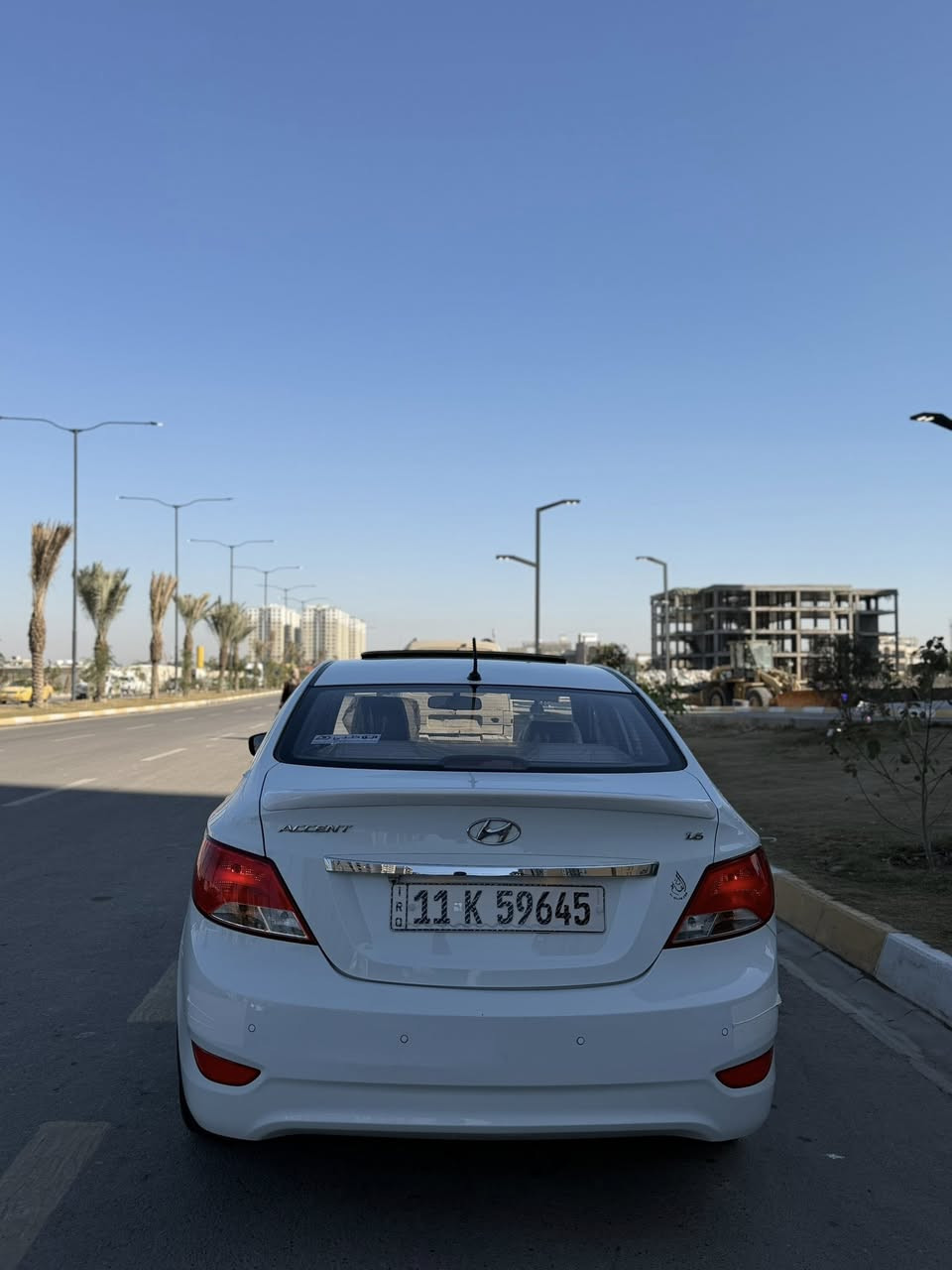 اكسنت موديل 16 خليجي
رقم بغداد انكليزي 
فول بلو فتحا شاشه 
تحكم اشاير ب مري 
ماشيه 25 ألف حقيقي 
كير محرك مكفول 
مكفولة كافة عامة 
عدى تكحيل كارت بسيط بهلال الجاملغ الخلفي وتكحيل  بسيط بين البابتين والباقي مكفولة كفالة عامة

السعر 120 وبيها مجال بسيط 
 
للأستفسار 
***********
مكاني بغداد حي الجهاد
