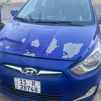 اكسنت هاج باك موديل 12 وارد امريكي حادثهه قبغ جنطة وربع جامرلغ  محرك 1...
