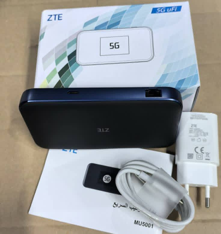 راوتر  ZTE   للبيع 
MU 5001

MU5002

5G 
+4G
wi fi 6
مفتوح رسمي جميع الشبكات
أسيا_زين _كورك

كات 22
يدمج ترددات تلقائي 
2.4 GHZ   //  5 GHZ    يبث بترددين
منفذ لان  1 كيكا
منفذين للأنتنا الخارجيه

ألسعر  190  ألف 

متوفر توصيل جميع محافظات العراق

واتساب  ***********
