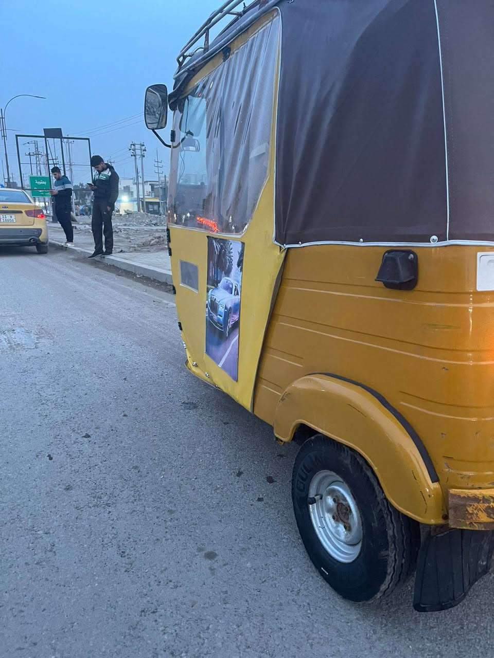 السلام عليكم
تكتك 2020 شهر 12 

تكتك حلوه مرقمه انكليزي وخير من الله لاصبغ لامعجون محرك واكسل ومكفول تنقيص تبخير تكتك معايزه شي كبل للشارع 

ملاحظه بيها طخه إصبعين ب الغد موضحه بةالصوره 

مكان بعقوبة كاطون الرحمه السعر 6700 وبيها مجال 

استفسار *********** غير متواجد ع خاص
