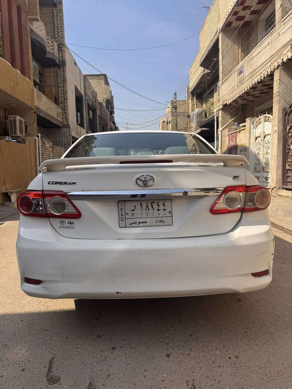 كورلا 2012 وارد امريكي ماشية
120 الف  سعرها 115
ورقه وبيها مجال 
بدون ايرباك حادثها جاملغ خلفي
وجاملغ امامي فقط موضحات بالصور السياره بلاديه حتى تكحيل وبولش ممسويلها كير ومكينه وتبريد
وتدفئة بلادي شغال مامفتوح وعلى الفحص تخم تاير جديد وصدر اليوم بدلته كامل حتى اذاين المحرك بدلتهن مكانها حي
البساتين بأسمي

لا ملعوب بضفيرتها ولا مبدل بيها شي ولا تحوير متواجد من ال3
الضهر وفوك    ***********
