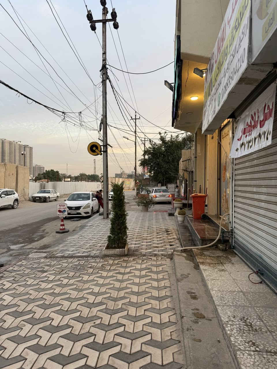 محل للايجار 3الواجهة ونزال 7على شارع شطيط ***********
