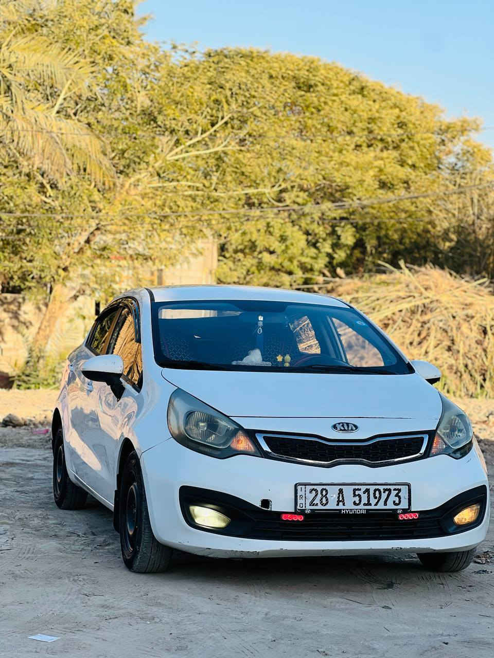 سلام عليكم كيه ريو موديل2013مكفوله كفاله عامه 
مكينه 1600 كفاله عامه مكينه گير تايرات مكفولات كهربائيات كلهة شغاله تخم تاير جديد السياره مذب عليه ربع گبل للشارع السعراتصل او بيك خير او دلل *********** / *********** مكان نجف ناحيت العباسيه
