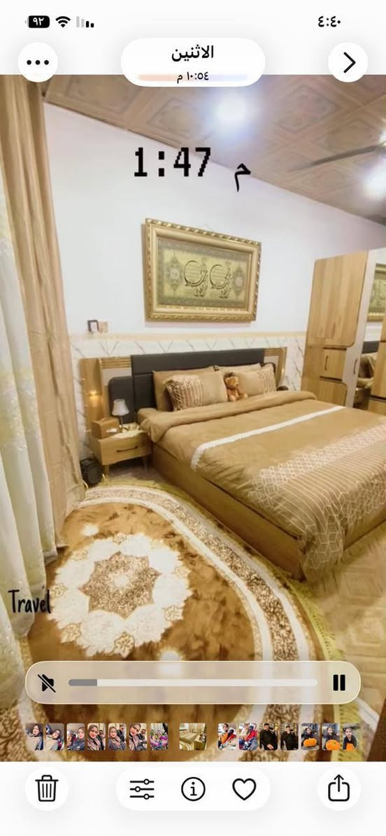 سلام عليكم غرفه نوم تركيه ٧ قطع جديده صار شهر من اخذته معتاز دبيعها رايده بمليون شخط مابيها اي ضرر مابيها مكاني دولعي تواصل خاص او ***********
