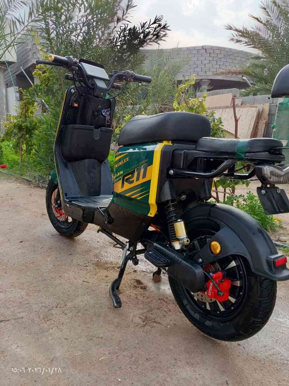 السلام عليكم
دراجه R11 موديل 2025

5 بطاريات 32 امبير

ما داخله تصليح

الدراجه ما ناقصه اي شي جاهزه

السعر 550 وبيه مجال

البصره الزبير

***********
