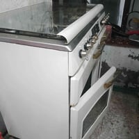 طباخ شغال • حجم كبير • مايكروويف/فرن غازي