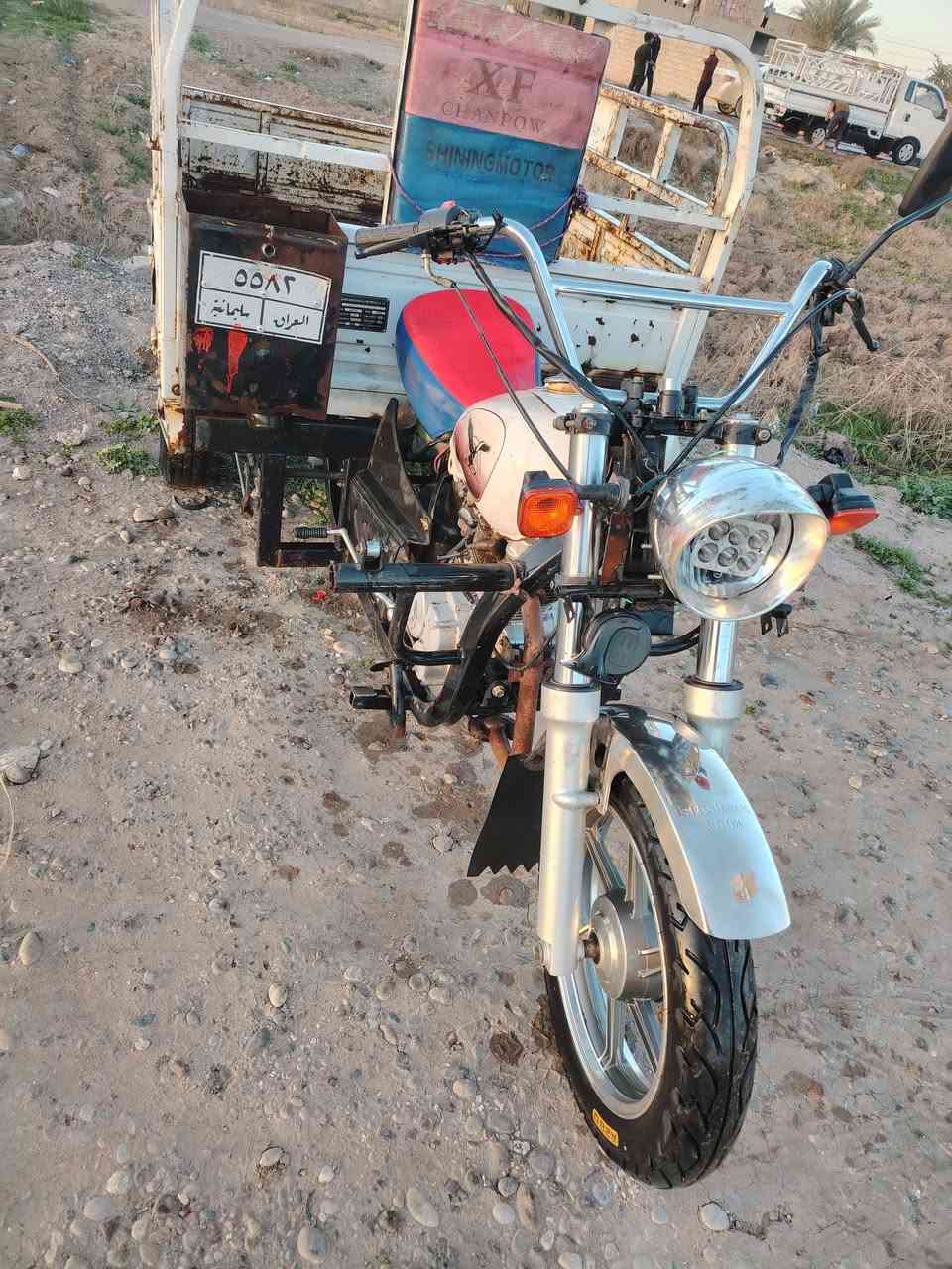 السلام عليكم ورحمة الله وبركاته ستوته للبيع فحل نضيفه ويل گدام جديد تاير جديد الشاصي شرط محرك معمر ستوته جاهزه السعر 650 وبيه مجال للطيبين خابرني وتدلل ***********
