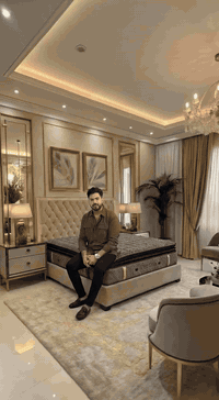 مرتبه طبيه 🇹🇷 First CIass ارتفاع 32 سم  بي دبل طبقه جيلاتين متصله  3 ط...