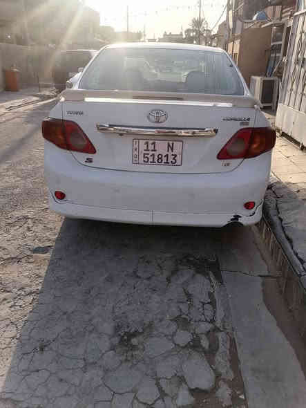 السلام عليكم
كورلا 2009 خليجي

رقم بغداد انكليزي

 باسمي تحويل مباشر

قطعتين 2 بنيد و جاملخ ايمن

تخم تاير قبل كم يوم شادهن

باتري جديد

لايتات زنون ثلجي عالي وناصي

سياره مال جناي وخير من الله مابيهه نقص سعرها110💲
وبيهه مجال بغداد الدوره 
رقم ***********
