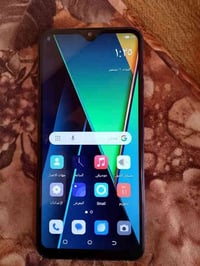 ريدمي 14 سي النسخة المجددة ذاكرة 256 . بصمة جانبية شحن تايب سي مامفتوح...