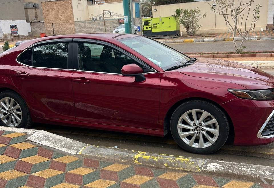 كامري موديل 2022 – فئة LE
وارد أمريكي
رقم أربيل تحويل مباشر بأسمي
المواصفات:
تحكم ستيرن
أنظمة قيادة
كشن سائق كهربائي
تخم تاير جديد (ياباني يوكوهاما)
الحالة:
الحادث كما موضح بالصور
ما بيها أي نقص
كير ومحرك مكفول
رقم الشاصي: 4T1C11AK4NU695529
الممشى: 109 ألف كم قابل للزيادة
مكان السيارة: الرمادي

بي مجال للشراي
رقم الهاتف: ***********
