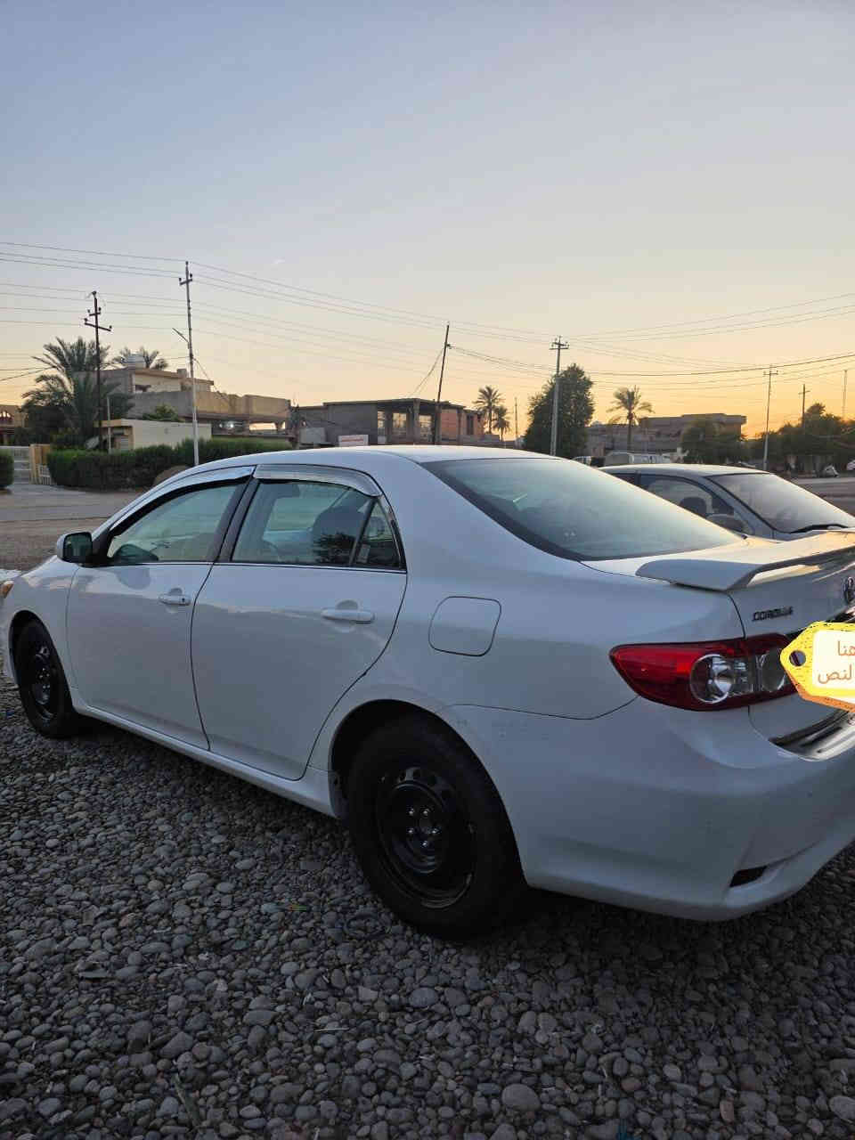 سلام عليكم ورحمة الله وبركاته للبيع تيوتا 2013سياره احلا من صور مواصفات معروفه كير مكينه مكفولات بيها  جامرلق سايق  وباب الخلفي  مدلات شركا وبنتد مصبوق عدا ذني مكفول كفالا عاما رقم ديالى جديده شوف سونار يلا تخابر سعر125وبيهامجال *********** تصل مكلف بل نشر تصل عل رقم ديالى المقداديه شهربان
