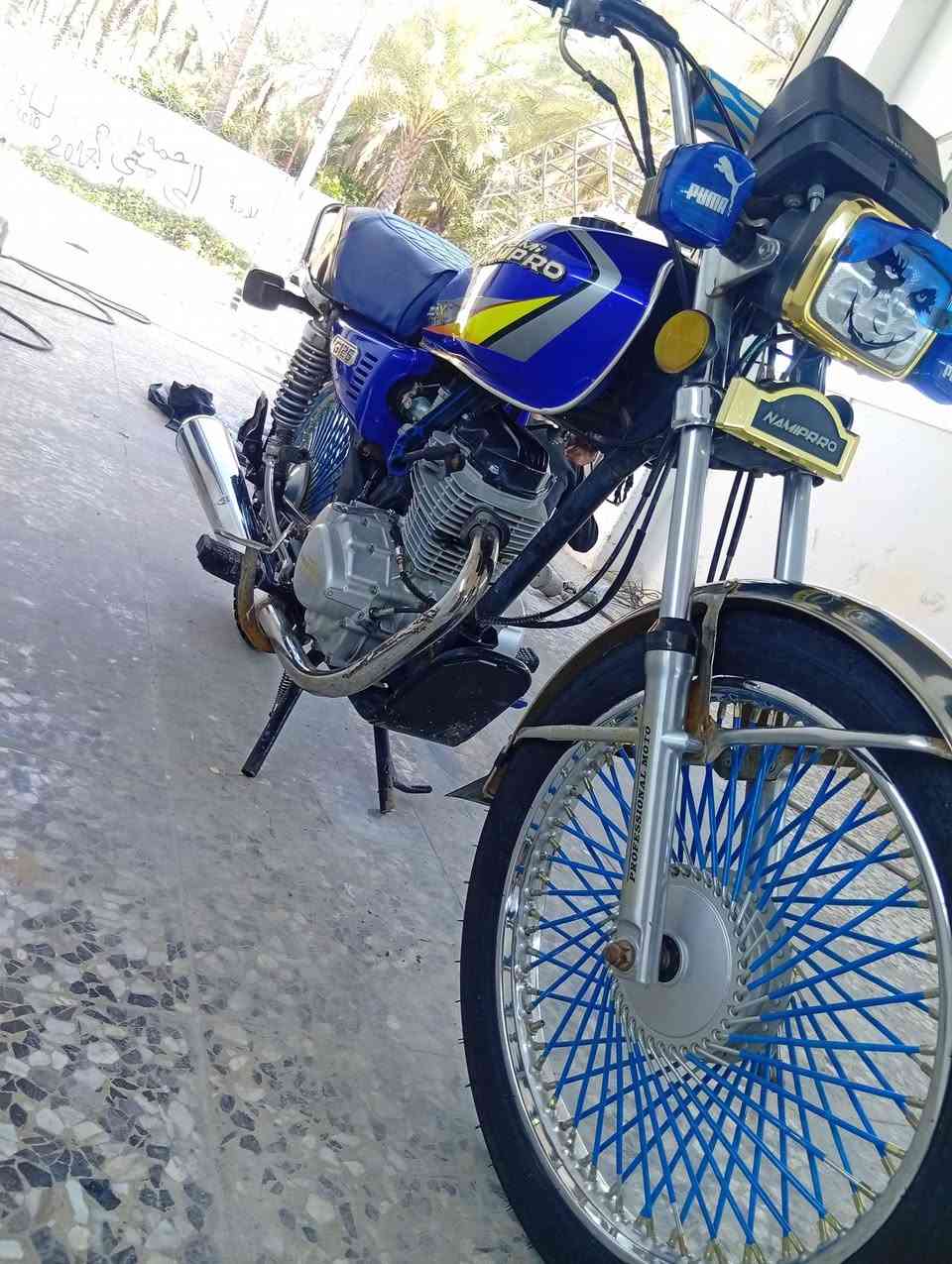 دراجة نامي برو موديل ٢٠١٩ فول الفول مصروف مابي  جاهز مكان سيروان خانقين ***********
