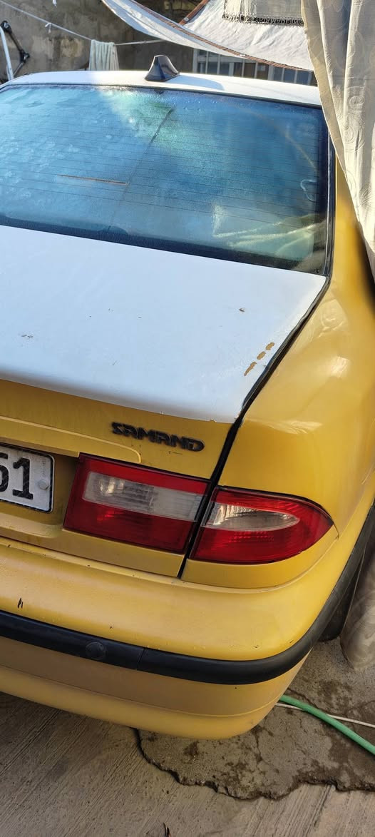 سمند للبيع .. 2012 رقم دولي مصفرة هيئة وغرامة صبغ بيها باب وجاملغ . صاحبها ابغداد اريد تحويل . سعر 30 مكان السيارة موصل لاي استفسار اتصل وتدلل ***********
