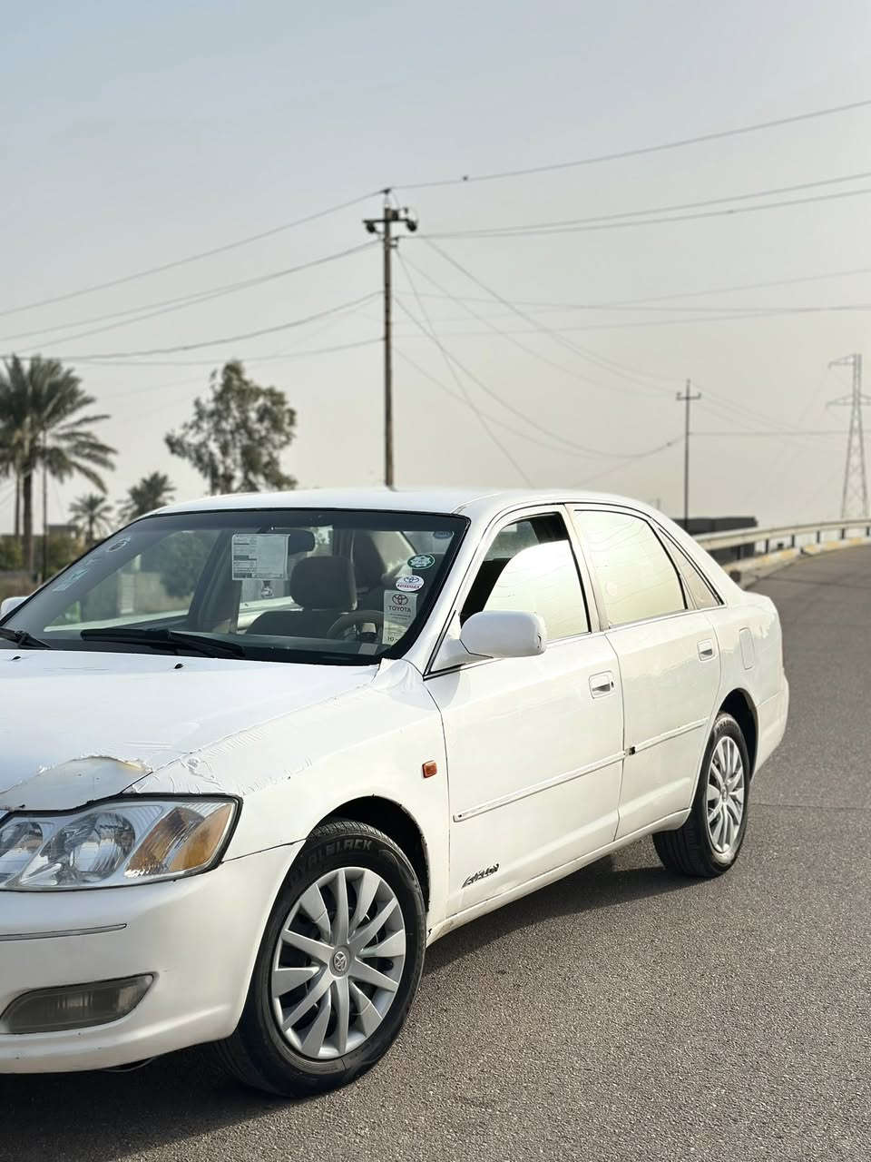 السلام عليكم
افلون2002 خليجي  .
رقم سليمانية شمالي اصولي حره .
محرك وكير مكفولات 
حداديه جديده .
فول مواصفات عدى الفتحة .
كشنات كهرباء .
تبريد قطعتين لمس وشاشه 
*بيه صبغ اقل الحزام أبيع حزام كفاله من الحادث .
السعر المطلوب( 82)وبيها مجال بسيط . 
للاستفسار ( ***********)
