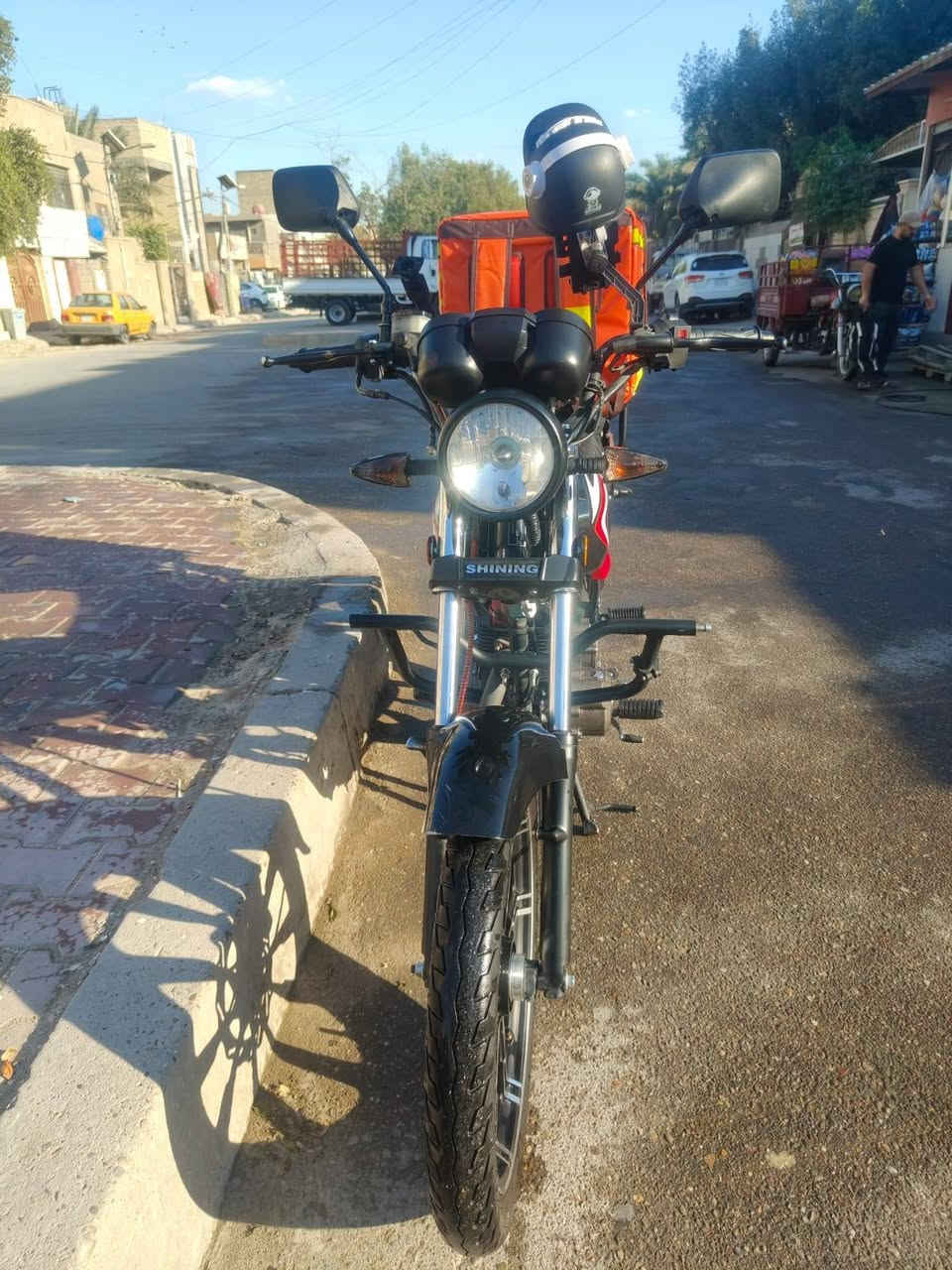 السلام عليكم شايننك للبيع بل سنوية 2023 نازلة 2025شهر9
الدراجة نظيفة المحرك كفالة برغي ممفتوح
رقم بغداد السعر مليون و750 وبي مجال مكانها بغداد مدينة الصدر  
رقم ***********
