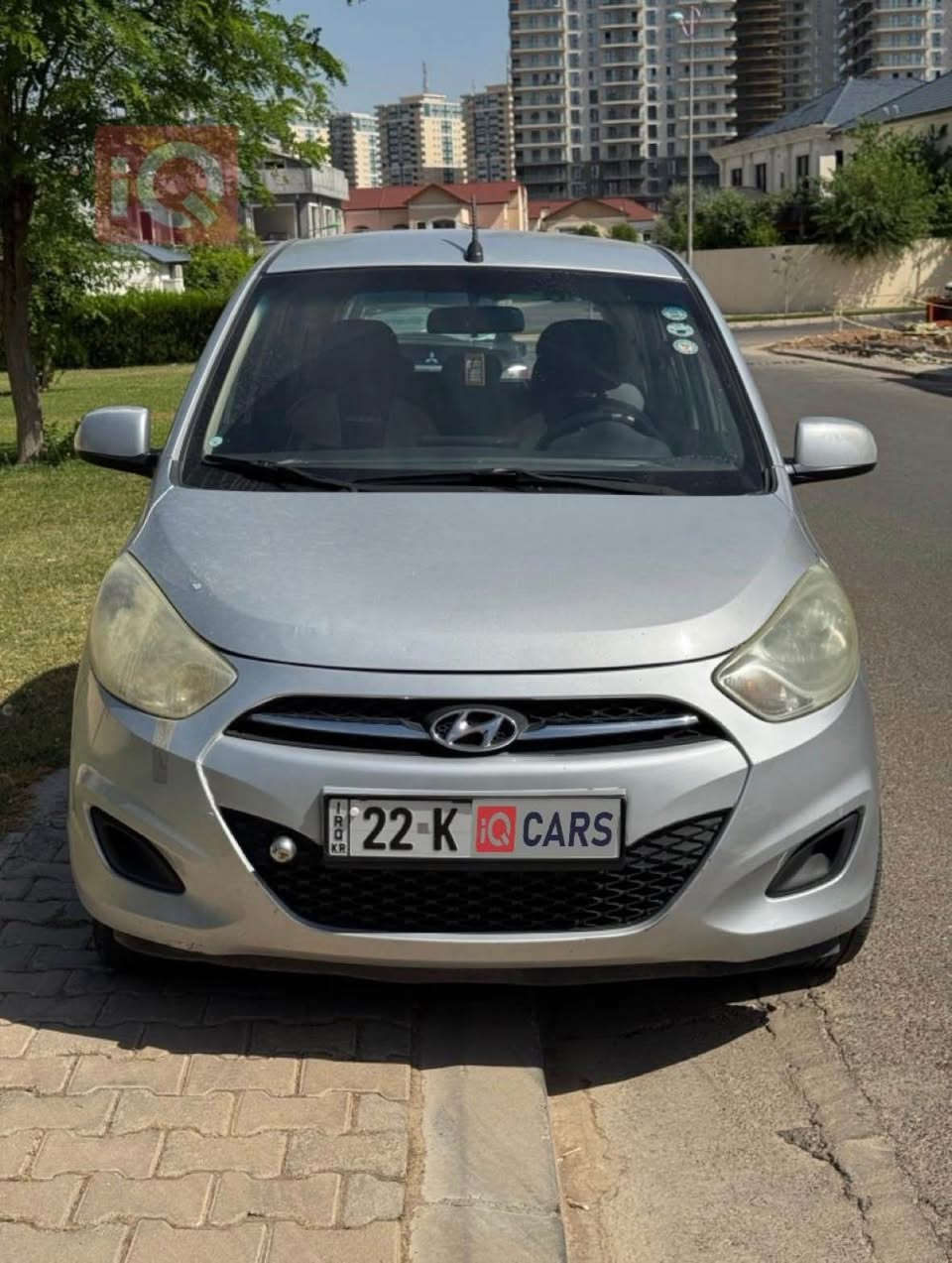 هيونداي i10 موديل 2011 محرك 4 سلندر 1100  ماشية 220 الف 
- گير عادي 
- تبريد وتدفئة شغال 100%
- شاشة أندرويد 
- كاميرا خلفية
- الضرر موضح في الصور
- رقم اربيل جديد
- تحويل مباشر
- الغرامات تخصم من السعر
- فحص سونر كامل موجود 
- السعر : 60 ورقة 
مكان السيارة اربيل 
يرجى التواصل على الواتساب :
*********** أربيل, العراق
