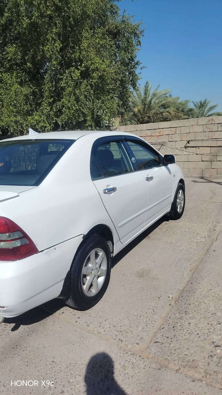 كورولا 2004
رقم بغداد مشروع وطني
مواصفات XLi
صبغ حزام بدون ضررر
سنويه لل2030
تبريد شغال
السعر 73وبيها مجال
العنوان سامراء
***********
