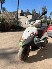 دراجه ماكس ثعلب للبيع دراجه رمبه كله شغله بيه بس الهورن عاطل والسبرنك ...