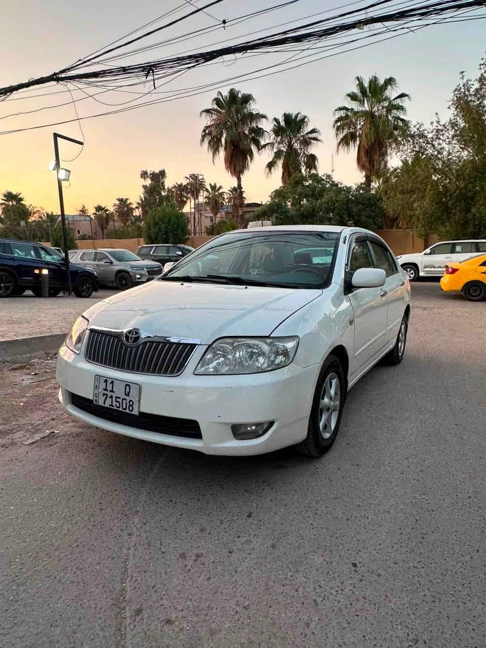 السلام عليكم
تويوتا بيكاچو 2004 
صبغ حزام للجماله السيارة كير مكينة تبريد جدد دوشمة جديدة السيارة ما بيها اي نقص مكفولة من الكص صبغ جماليه فقط مكينة 1800 
العنوان بغداد 
*********** 
السعر 80 وبيها مجال 
السيارة رقم جديد باسم والدي
