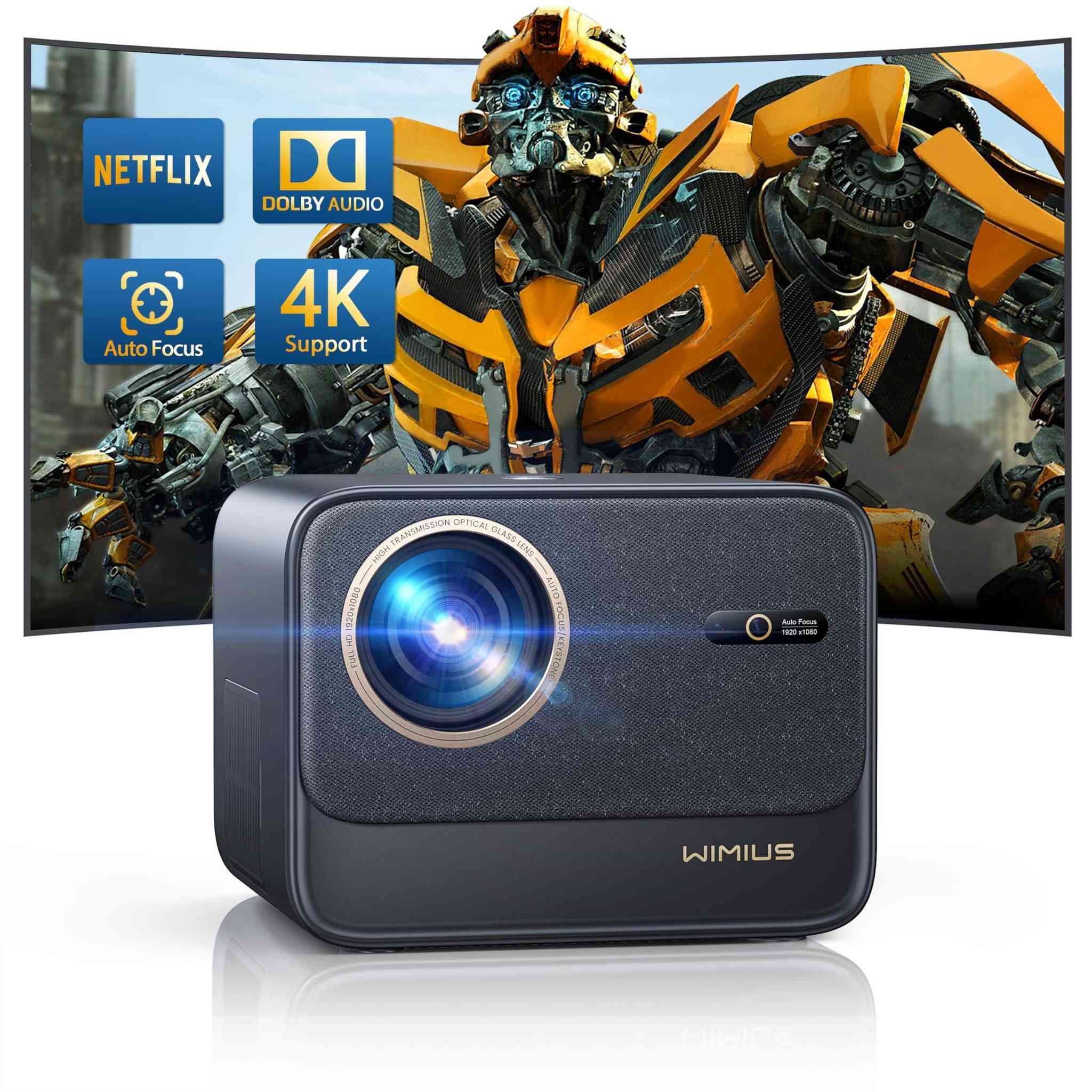 🔥جهاز العرض wimus  k9 ✔️smart projector ✔️🔥
داتا شو اندرويد 
 هو من احدث أجهزة العرض الذكي يعرض بدقة أصلية تبلغ Full HD (1080P)  الوان سينمائية بأعلى دقة 📽️🎥
بعد ما تحتاج تروح للسينما جبتلك السينما البيتك 🥰😍
يتميز بمواصفات محبوبة 🥰
🔴 يدعم إدخال فيديو 4K، ويتميز بوظائف التركيز التلقائي وتصحيح الانحراف التلقائي لسهولة الإعداد. (أوتو فوكس )
المواصفات الرئيسية :-
🔴يتميز جهاز العرض wimius k9بمواصفات متقدمة تجعله مناسبًا لتجربة السينما المنزلية: 
الدقة والسطوع: 
🔴 الدقة الأصلية: 1920 × 1080 بكسل (Full HD).
🔴 دعم 4K: يقبل إشارات فيديو بدقة 4K.
🔴 السطوع: حوالي 1500 لومن ANSI. و 40.000 لومن
🔴 نسبة التباين: 50000:1

محرك بصري محكم الغلق: تصميم لمنع دخول الغبار وتقليل البقع السوداء على الشاشة.
المنافذ: يشمل منفذي HDMI، ومنفذي USB، ومنفذ AV، ومنفذ صوت 3.5 ملم.
عمر المصباح: يصل عمر مصباح LED إلى 180.000 ساعة. 
المواصفات 
🛑الدقة والسطوع: دقة عرض أصلية Full HD (1920x1080) مع دعم لفك تشفير محتوى 4K وسطوع يصل إلى 1500 ANSI Lumens.
🛑النظام الذكي: يعمل بنظام Linux المدمج الذي يوفر وصولاً مباشراً لتطبيقات مثل Netflix وYouTube وPrime Video وHulu.
🛑الصوت: مزود بمكبرات صوت مزدوجة بقدرة 10 واط أو 20 واط (حسب الإصدار) تدعم تقنية Dolby Audio لتجربة صوت محيطي.
🛑الضبط التلقائي: يتميز بخاصية التركيز التلقائي (Auto Focus) وتصحيح انحراف الصورة (Keystone) سداسي الأبعاد لضمان صورة مستقيمة وواضحة في ثوانٍ. 
الاتصال والمميزات الإضافية:
🛑لاسلكياً: يدعم تقنية WiFi 6 الأسرع للبث، وBluetooth 5.2 ثنائي الاتجاه لتوصيل سماعات خارجية أو استخدامه كمكبر صوت.
🛑المنافذ: يحتوي على منافذ HDMI مزدوجة، ومنافذ USB، ومنفذ شبكة RJ45، ومخرج صوت. كذلك ايثرنت 
🛑التصميم: يتميز بنظام بصري محكم الإغلاق (Fully Sealed) لمنع دخول الغبار، مما يطيل عمر المصباح الذي يصل لآلاف الساعات.

السعر 160 الف 
للحجز والاستفسار مراسلة الخاص او التواصل عبر الواتس على الهاتف ***********
العنوان بغداد الشعب وتوجد خدمة توصيل 5 آلاف لكافة انحاء العراق 
#داتاشو_عارض_سينمائي
#تعليم#مدارس
