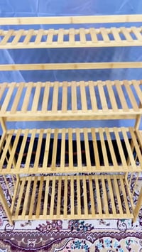 رفرف سنادين • خشبي • ارتفاع ١م