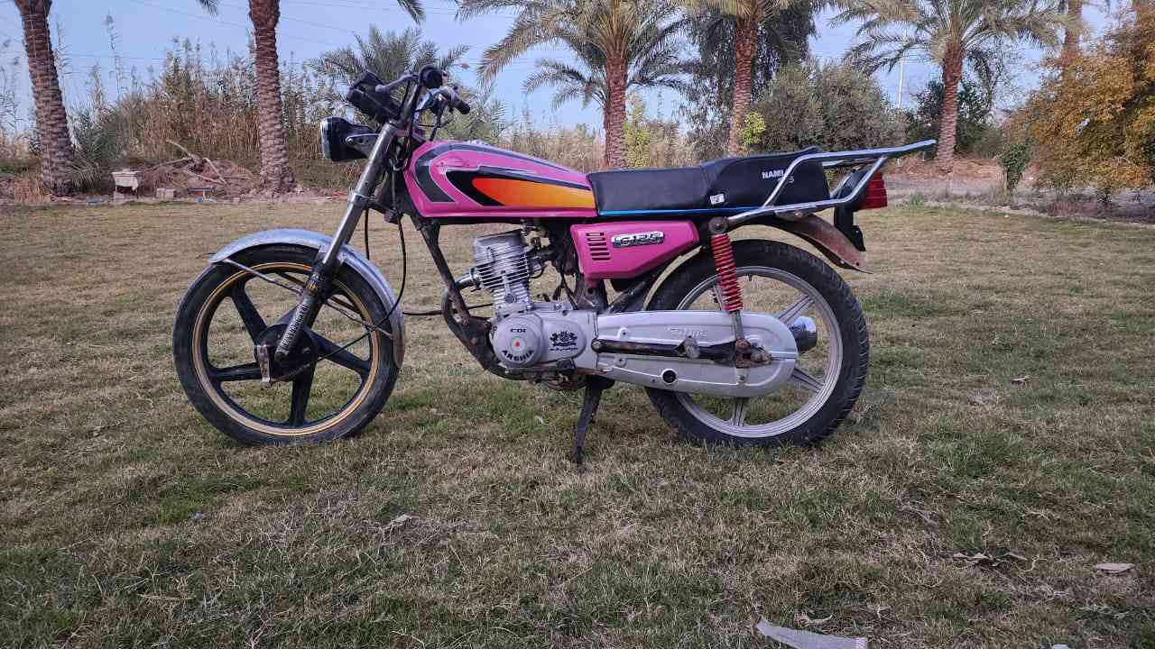 دراجه للبيع ورشه نهارك 125 خير من الله كفاله عامه السعر 375 بها مجال الشراي مكاني ناحيه الرشيد يوسفيه 
استفسار ***********
