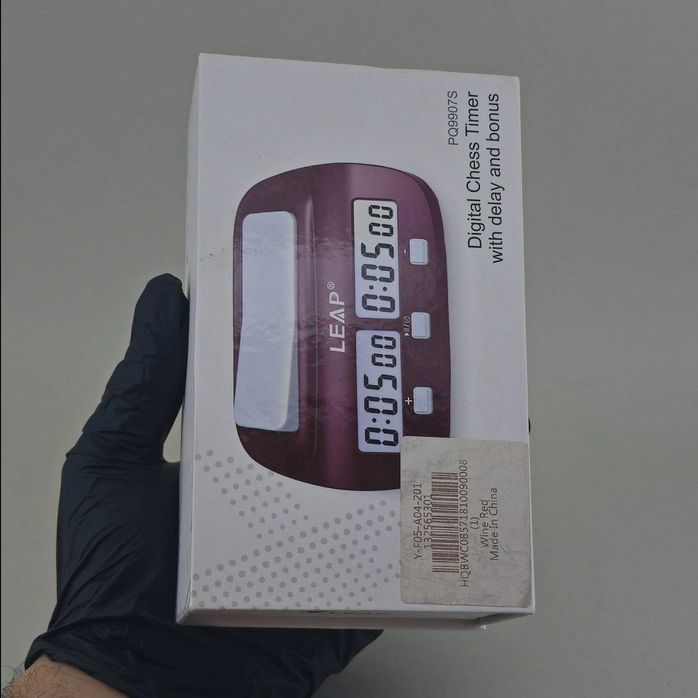 ساعة موقت شطرنج غير مستخدمة.
#دكان_بالة_اوربي #شطرنج 

السعر: 20000
توصيل كافة محافظات العراق.


**إذا كنت صاحب هذا الإعلان وتريد حذفه لأي سبب، رجاءا أرسل رسالة إلى الدعم الفني**